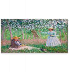 Coloray Vászonkép Nő esernyővel Monet 100x50 (010030010010000018319)