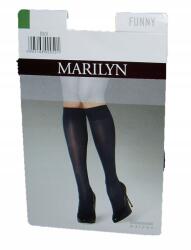 Marilyn vicces mikroszálas térdzokni 50den fekete