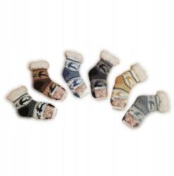 Lunia Gyerek bélelt Gyapjú zokni csúszásgátló Téli Vastag méret 28-31 (Skarpety antypoślizgowe)