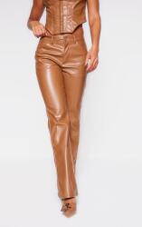 Prettylittlething LC54213 Női Egyenes Szárú Nadrág Öko Bőr Prettylittlething (10) M