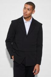 Boohooman IC97108 Boohoo Férfi Oversize Blézer Mellény (14) 44