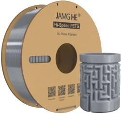 Jamghe Filament 3D nyomtatóhoz Jamghe hi speed Pet-g Ezüst (JMHSPETGSV)