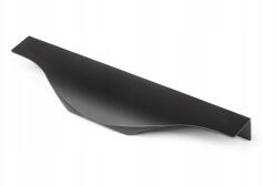  Bútorfogantyú élvédő L180 matt fekete (ŁESKA/180)