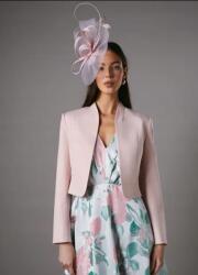  Rózsaszín Klasszikus Sima Rövid Blézer Egyenes Hosszú Ujjú Masnis Coast 46