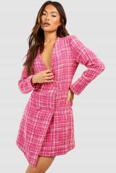 Boohoo Rózsaszín Blezer Típusú Ruha (36) (gzz56892-155)