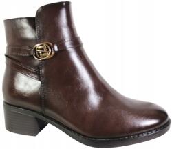 Potocki Női csizma Potocki 25-12738 40- Méret barna bőr bélelt (25-12738)