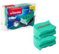 Vileda Teflon Mosogatógép Vileda Pur Active Profilozott x2 (ZMYWAK DO TEFLONU VILEDA PUR PROFILOWANY x2)