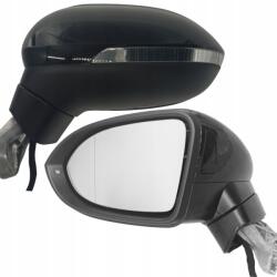  Visszapillantó Tükör Bal Vw Passat B8 2015-2023 Elektromosan Összecsukható 9+2-PIN Bsm