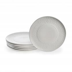 Tudor England Tányér Szett Tudor England 6db-os Desszert Tányér Szett 20 cm 6 db (Porcelana obiadowe DESEROWE DO CIASTA 20,4 cm)