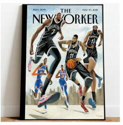  Kosárlabda poszter Sport The New Yorker A3 (Plakat Okładka Magazynu The New Yorker)