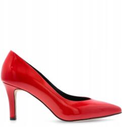 Kotyl Elegáns lakkbőr magassarkú cipő Kotyl 3701 Piros 36 (KOTYL 3701 CZERWONY LAKIER)