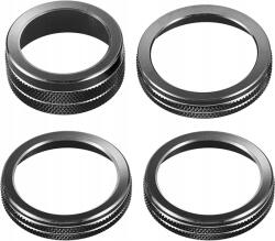 4 db ACAudio Tune fényszóró kapcsoló gomb gyűrű fedél Jeep