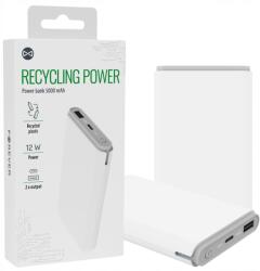 Forever Power bank 5000 mAh Usb-c Usb-a Gyors töltés Powerbank Eco (GSM182346)