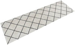 vidaXL mosható kockás bársony konyhaszőnyeg 60x180 cm (136568)