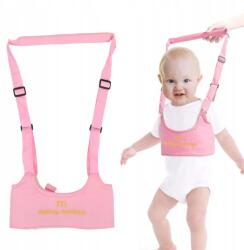  Gyerek hevederek a gyaloglás tanulásához Walk járókeret rózsaszín (Szelki dla dzieci do nauki różowy)