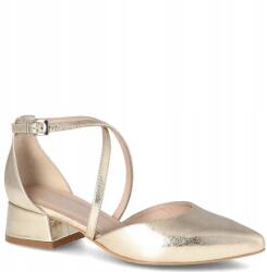 Kotyl Alacsony szárú esküvői cipő Kotyl 9917 Arany 35 (KOTYL 9917)