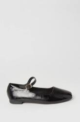 Dorothy Perkins Fekete Lapos Bebújós Balerinacipő Lakkozott Csattal Dorothy Perkins 36 (BQQ17725)