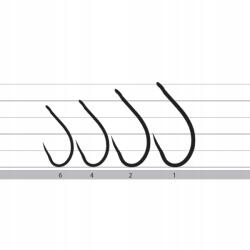 Owner Hooks Horgok JaxonOWNER C2 Carp Straight Bl 6 Fekete (53262.06)