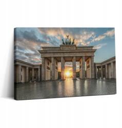 Wallfluent Vászonkép Canvas Gyönyörű Nappali Brandenburgi kapu Berlinben (010030010150000075900)