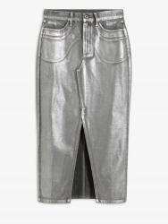 Bonprix 46-OS Farmerszoknya Fényes Bevonattal