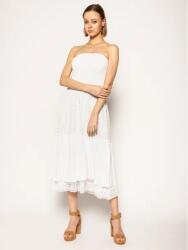 GUESS fehér MIDI ruha, Size L (384745)