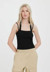 Vero Moda Fekete Top Vállpántos (xs) (473654)