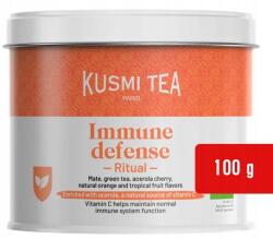 Kusmi Tea Kusmi Immune Defense Zöld tea Mate Acerola Gyümölcs Immunerősítés 100g