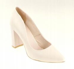 Laura Messi 2624 bézs magasszárú cipő 36-os (2624)