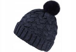 Regatta Női sapka Regatta Lovella sötétkék puha divatos pomponnal sötétkék (RWC185 540)