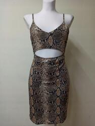 Even&Odd Mini Ruha Kígyó Mintás 38-AS