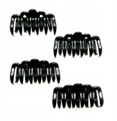  Állkapcsok hajcsatok fekete- közepes 4 db (0123-500 SA)