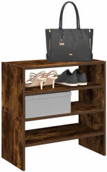 vidaXL 2 db füstös tölgy cipőtartó állvány halmozható 60 x 30 x 30, 5cm (858866)