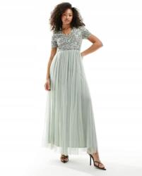  Maya Zsályás Flitteres Maxi Ruha (36) (569120)