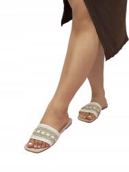 Shein Lapos Anyagú Flip-flop Papucs 41__41 (5900446012306)