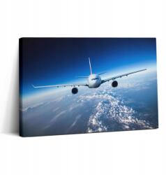 Wallfluent Vászonkép Fa Keret Szoba Repülőgép A Felhők felett 30x20 cm (010030010150000074973)