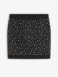 Bonprix Női Szoknya, többszínű, Size 48, dekoratív gyöngyökkel