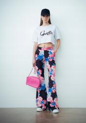 Gaelle Paris Fekete Harang Virágos Nadrág (L) (592360)