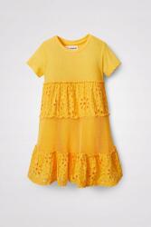Desigual Sárga Hímzett Ruha (9-10L) (22SGVW02_8021)