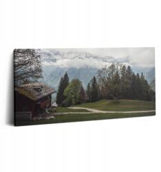 Wallfluent Vászonkép Canvas Tartós Fali Nappali Festői Hegyi Kilátás (010030010010000075397)