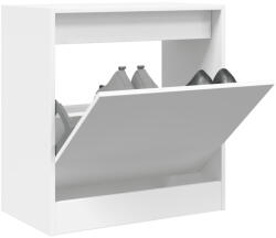 vidaXL fehér szerelt fa cipőszekrény 60 x 34 x 63, 5 cm (839938) - valora