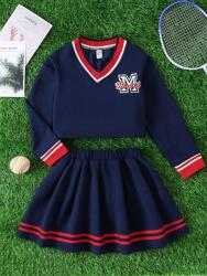 Shein Gyerek Pulóver Sötétkék Sportos 10 ÉV__140