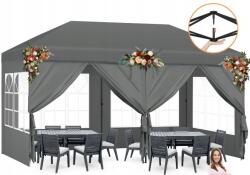 Sekey Fal Oldalfal Pavilon Sátorhoz Pavilonok 3x6 Szürke 6 Részes (GC25xxA)