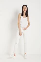 Fracomina Krémszínű Díszített Farmer, Size 27, 7/8-os szár (390484)