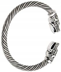  Északi Farkas Punk Karkötő Fenrir Viking Thor Farkas férfi karkötő (Nordycka Bransoleta Wilki Punk FENRIR)