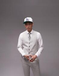  Topm Szürke Gombos Mellény (40) (534566)