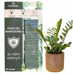 KALINOVA Műtrágya pálcikák szobanövényekhez 90 napos akció 30db (Pałeczki nawozowe do roślin zielonych)