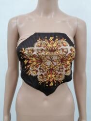 Boohoo T2B207*BOOHOO Női Kötött Felső Print 36 S