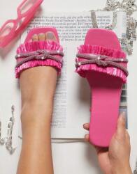 Shein Flip-flop Papucs Rózsaszín Flitteres 6 37 (5900446012306)