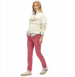 Superdry Női Superdry chinos nadrág rózsaszín közepes alkalmi W26 (W7011069A 2JJ)