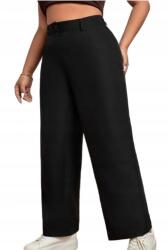 Shein Plusz Fekete Egyenes Szárú Nadrág Casual 44-ES